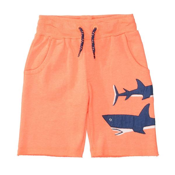 Kn.-Sweat-Bermudas - 441/NEON FIRE