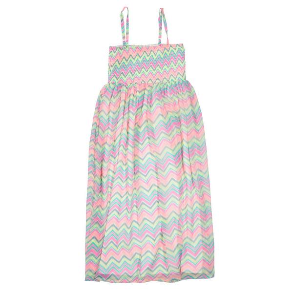 Md.-Maxi-Kleid - 406/PINK-AOP