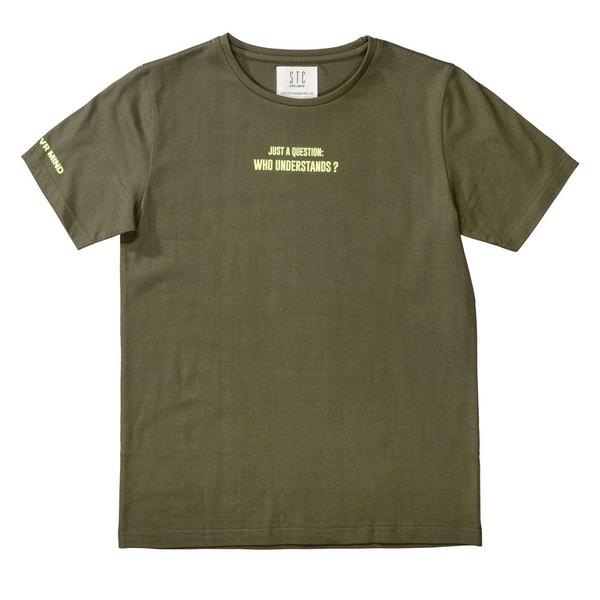 Kn.-T-Shirt - 516/DARK OLIVE