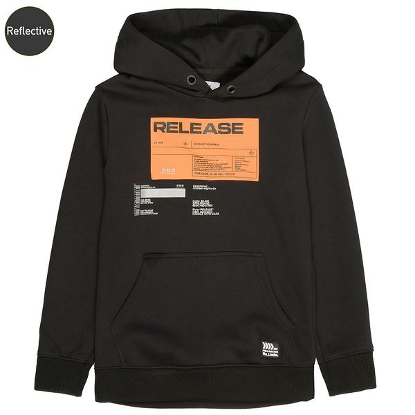 Kn.-Kap.-Sweatshirt - 900/BLACK