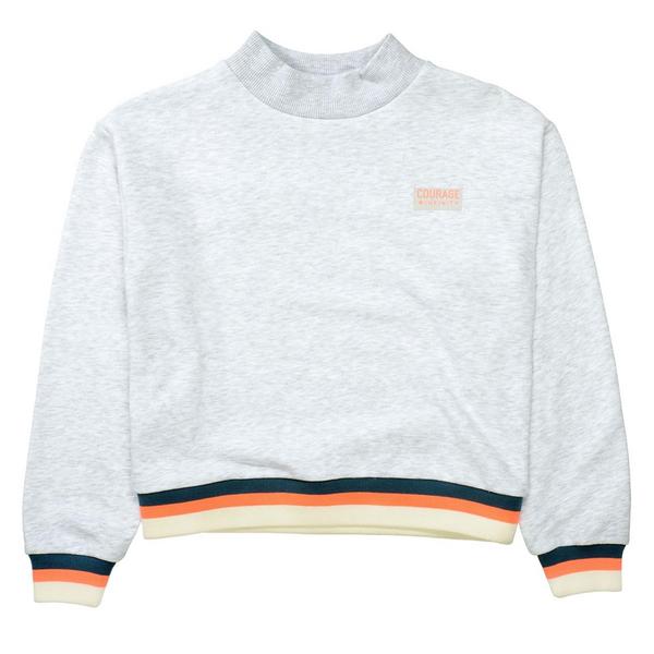 Md.-Boxy-Sweat - 802/SILVER MEL.