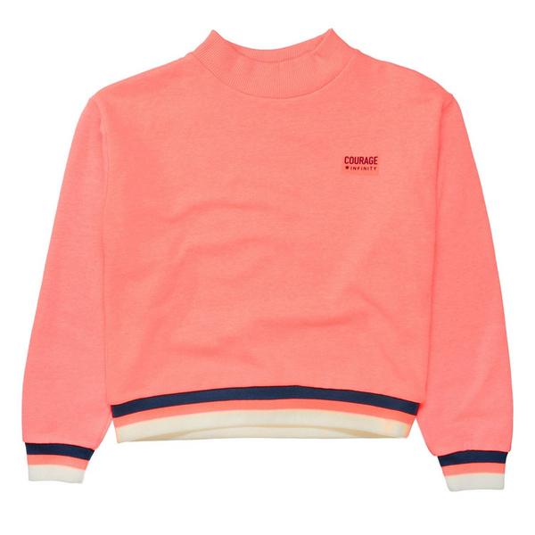Md.-Boxy-Sweat - 411/NEON PEACH