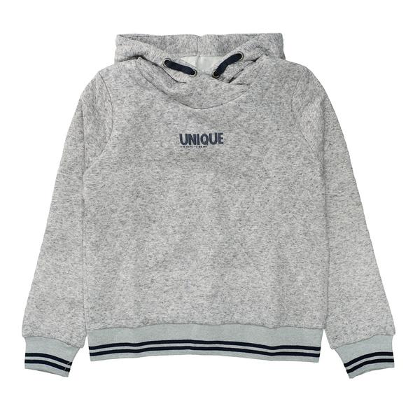 Md.-Stepp Kap.-Sweatshirt - 802/SILVER MEL.