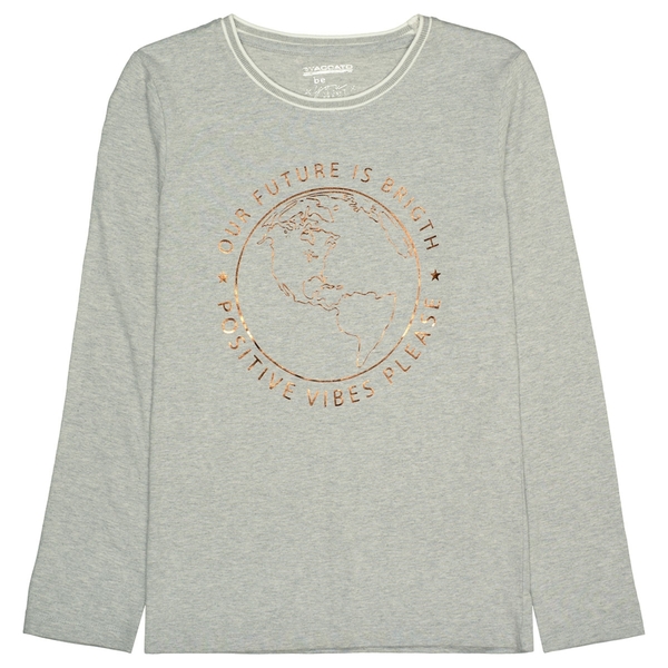 Md.-Shirt - 802/SILVER MEL.