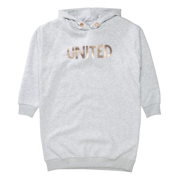 Md.-Sweat-Kleid - 802/SILVER MEL.