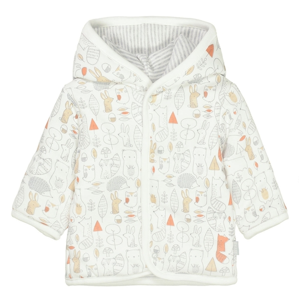 Wendejacke wattiert - 101/OFFWHITE AOP