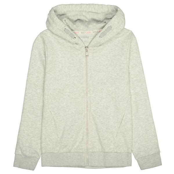 Md.-Kap.-Sweatjacke - 800/STONE MEL.