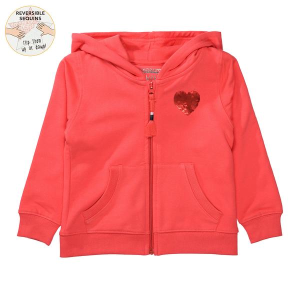 Md.-Kap.-Sweatjacke - 407/RED