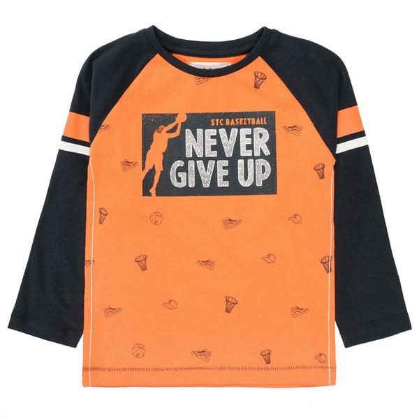 Kn.-Shirt - 406/ORANGE/MIDNIGHT
