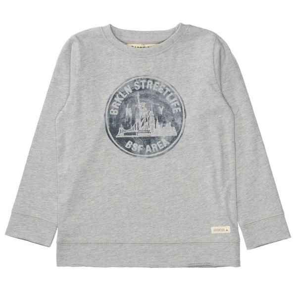 Kn.-Shirt 1/1 Arm, Slim - 807/DARK SILVER