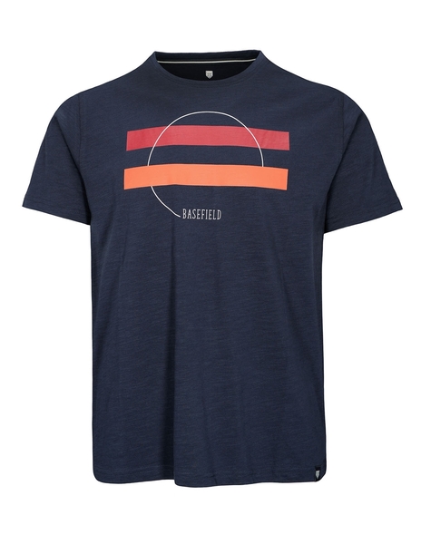Rundhals T-Shirt 1/2 - 606/BLUE NAVY