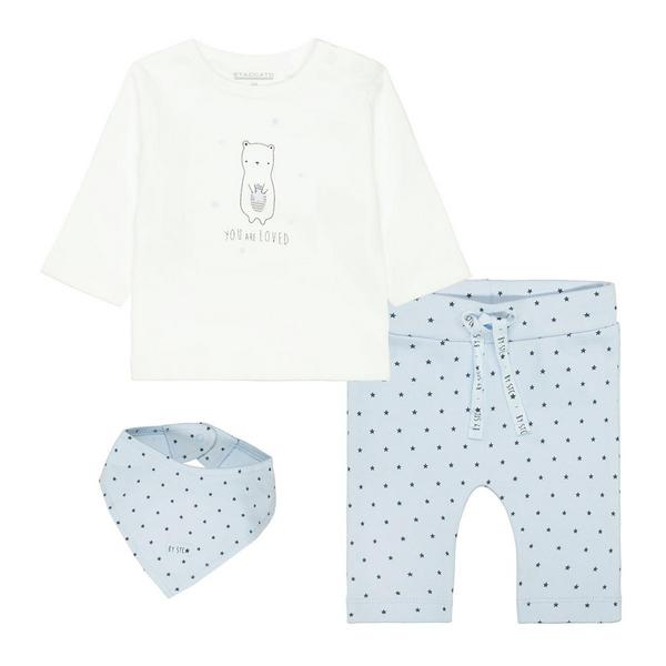 Kn.-Geschenkset 3tlg. - 632/HELLBLAU