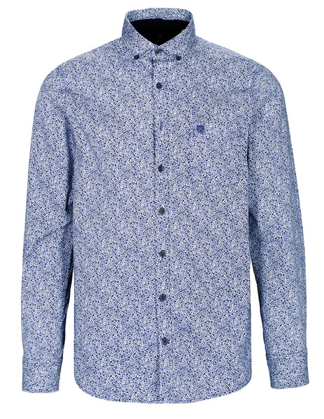 (S)NOS Freizeithemd 1/1 - 618/618 DENIM BLUE