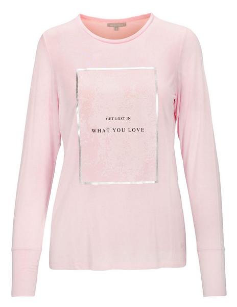 Basefield Langarmshirt NELE mit Front-Print