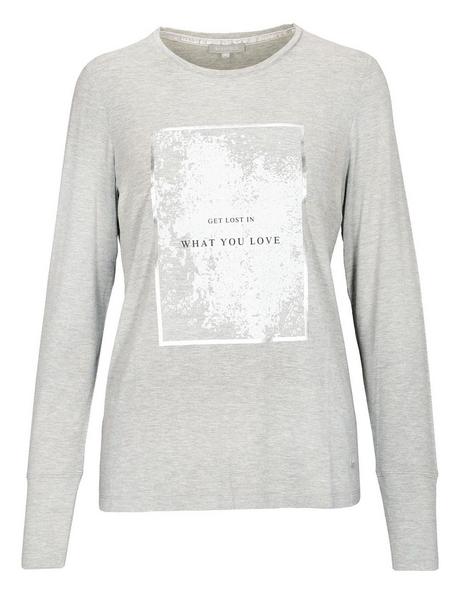 Staccato BASEFIELD Langarmshirt NELE mit Front-Print
