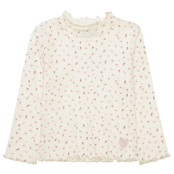 Md.-Shirt - 104/CREME MEL.AOP