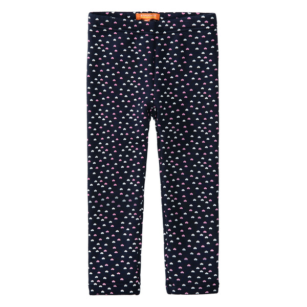 (S)NOS-Thermo-Leggings - 607/DEEP TINTE HEART AOP