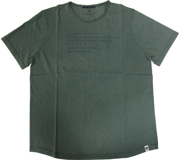 Rundhals T-Shirt 1/2 - 503/PESTO