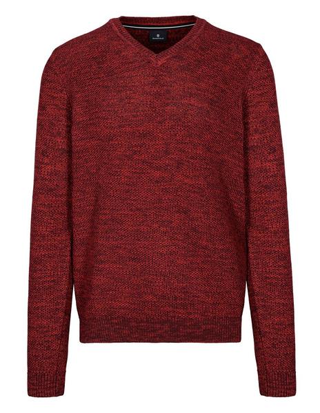 V Pullover - 405/DEEP WINE