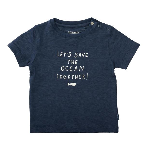 Kn.-T-Shirt - 610/MARINE