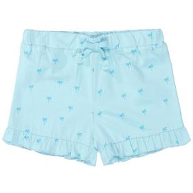 Shorts mit Palmen-Allover-Print