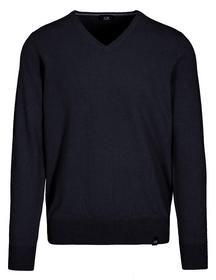 V-Pullover 1/1 Arm, uni, DARK NAVY MEL.