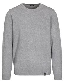Rdh.-Pullover 1/1 Arm, uni, TECH GREY MEL.
