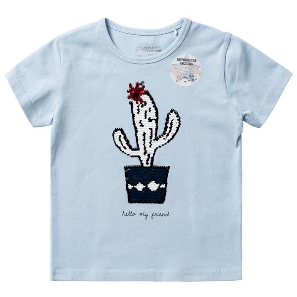 Md.-T-Shirt - 649/PASTEL BLUE