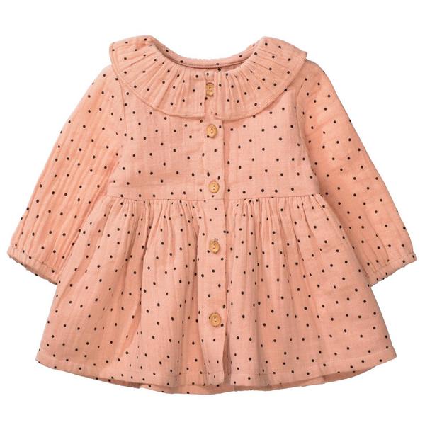 Md.-Kleid - 423/PEACH AOP