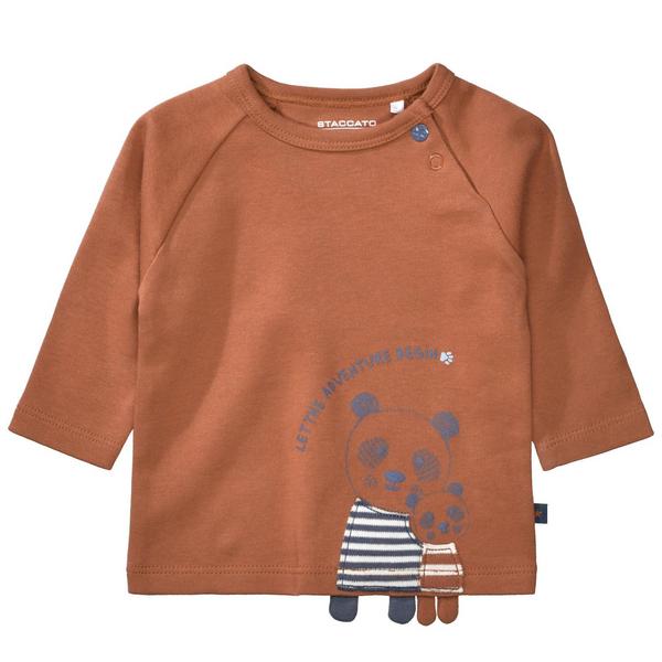 Kn.-Shirt - 708/COFFEE