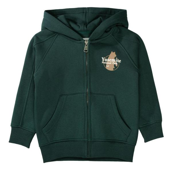 Kn.-Kap.-Sweatjacke - 508/DARK GREEN
