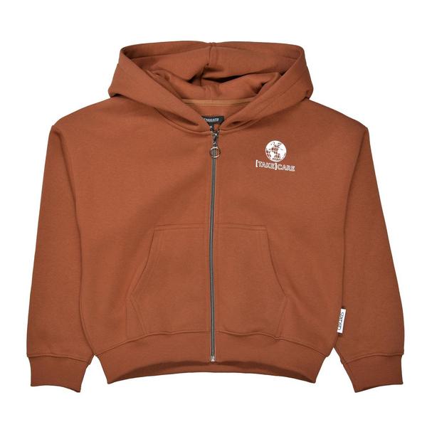 Md.-Boxy-Sweatjacke, oversize - 701/TOFFEE