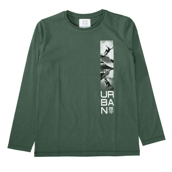 Kn.-Shirt - 508/DARK GREEN