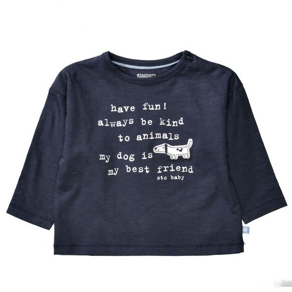 Langarmshirt mit Wordings