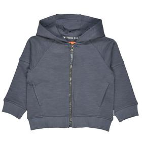 Sweatjacke mit überschnittenen Schultern