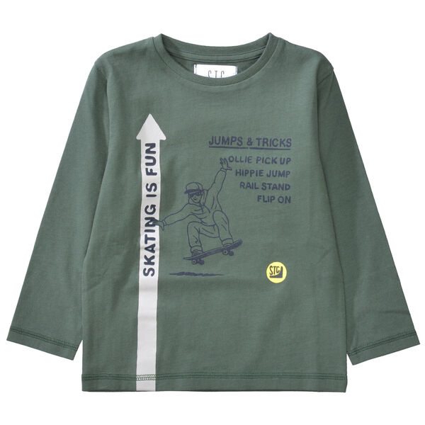 Kn.-Shirt - 508/DARK GREEN