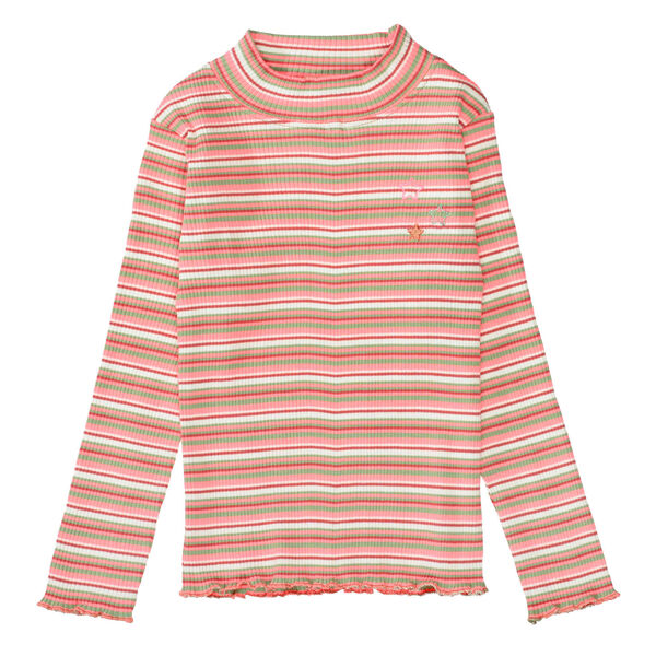 Md.-Shirt, Streifen - 505/PISTAZIE-STR