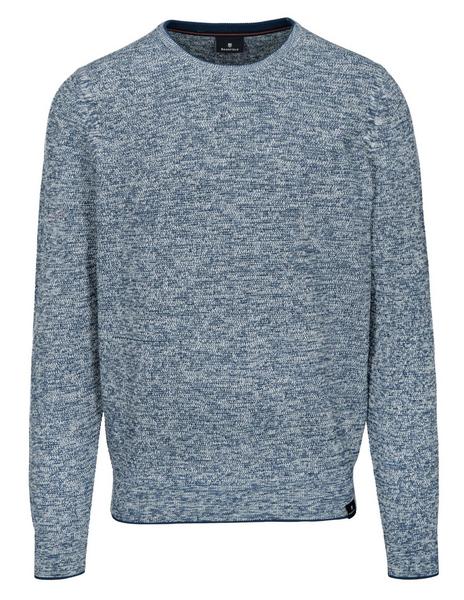 Rundhals Pullover - 802/WINTER GREY
