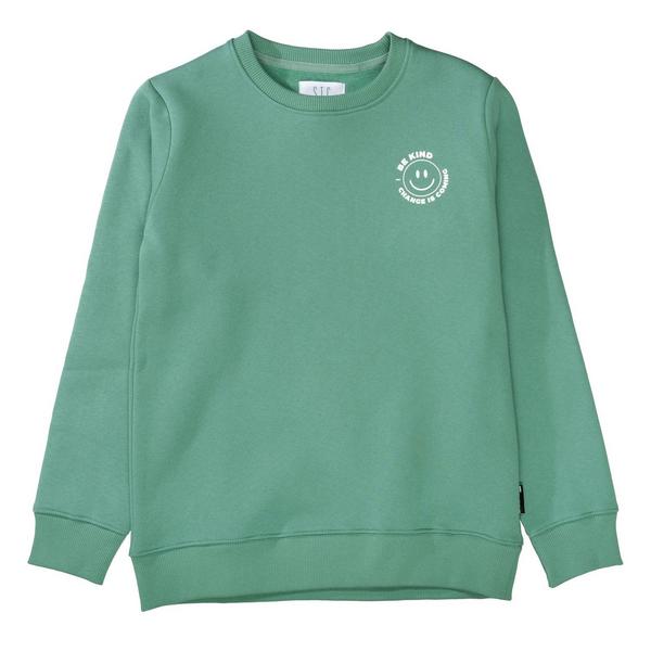 Kn.-Sweatshirt - 507/SMARAGD