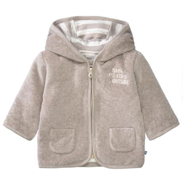 Kn.-Jacke wattiert - 228/L.NATURE MEL.