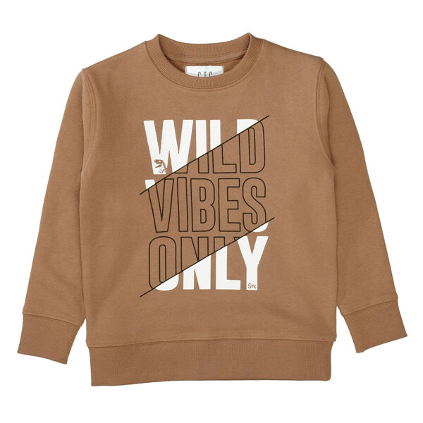 Kn.-Sweatshirt - 210/CAMEL