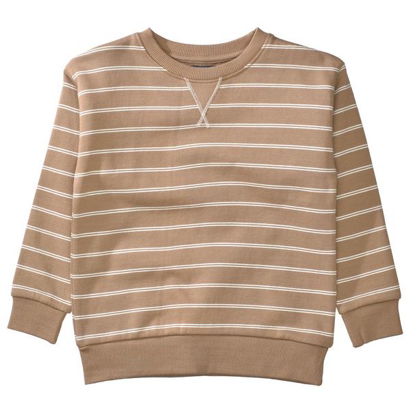 Kn.-Sweatshirt, oversized - 706/PEANUT-STR