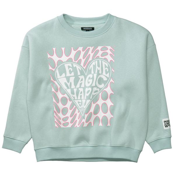 Md.-Sweatshirt, oversized - 515/SALBEI