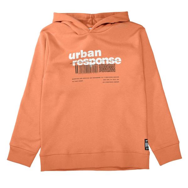 Kn.-Hoodie, oversized - 439/SOFT ORANGE