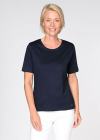 Rdh.-Shirt, 1/2 Arm, uni