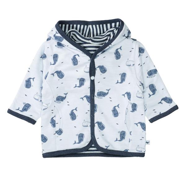 Kn.-Wendejacke - 626/SEA BLUE AOP