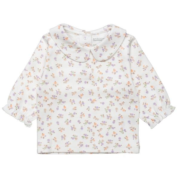 Md.-Shirt - 110/PEARL WHITE AOP