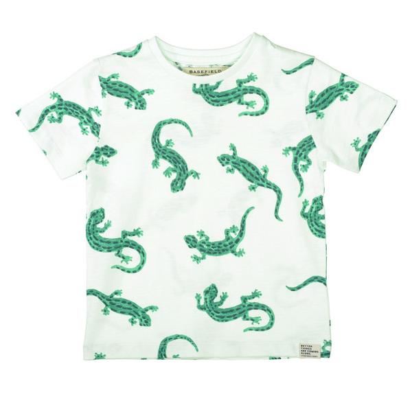 Kn.-T-Shirt - 506/LIGHT MINT AOP