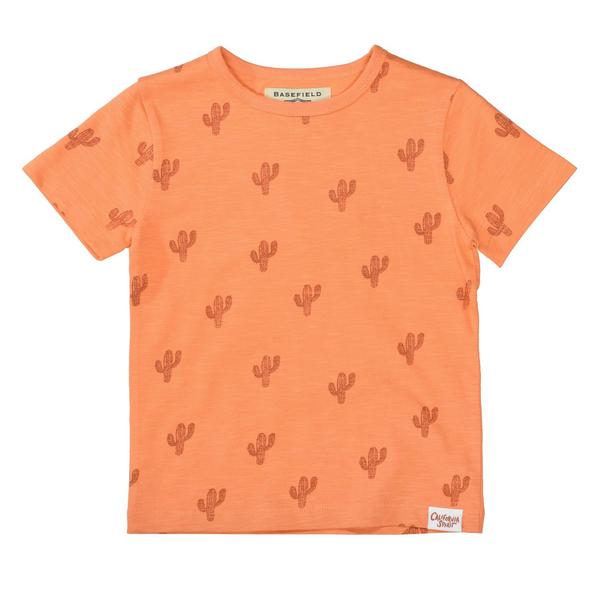Kn.-T-Shirt - 415/ORANGE AOP
