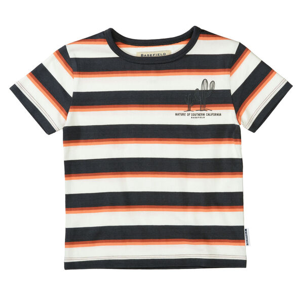 Kn.-T-Shirt - 806/DARK GREY STR.